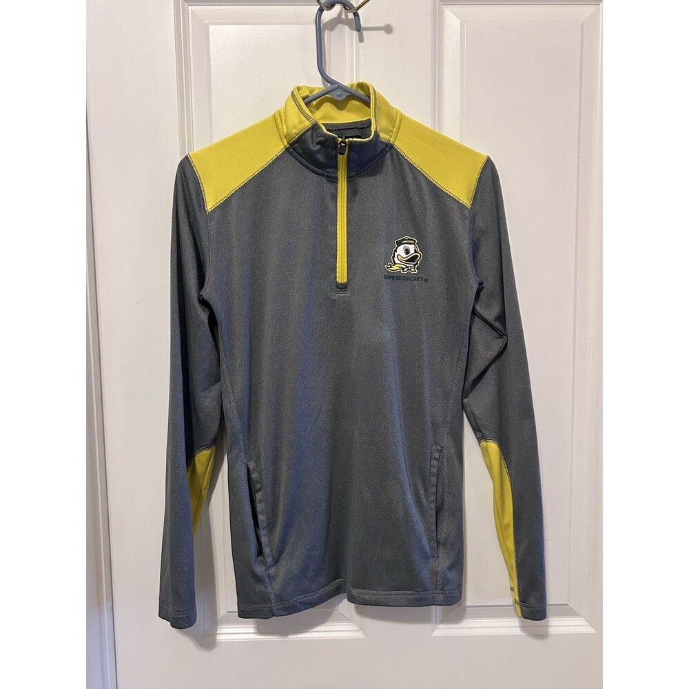 Women's University Of Oregon Ducks 1/4 Zip Champion Elite Long sleeve Shirt